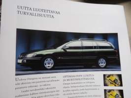 Opel Omega 19?? -myyntiesite / sales brochure