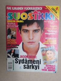 Suosikki 2001 nr 1, Linkin Park, Michael Jackson (myös juliste), Suosikin 40 vee bileet, ym.