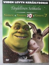 Täydellinen seikkailu Shrek 5-DVD DVD - elokuva  suom. txt
