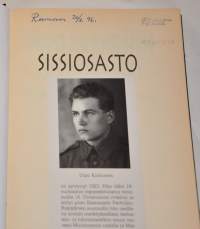 Sissiosasto - partiotoimintaa rukajärvellä