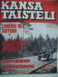 Kansa taisteli - miehet kertovat 1981  nr 5, suomalainen panssarivaunu, viihdettä Aunuksessa,  linkku oli soturi, asemasodan viimeinen partio