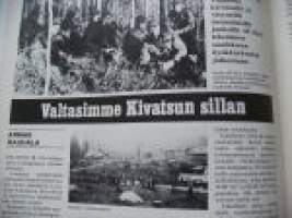 Kansa taisteli - miehet kertovat 1981  nr 10, valtasimme Kivatsun sillan, saksalaissotaa, taistelu Kemistä, propagandaa