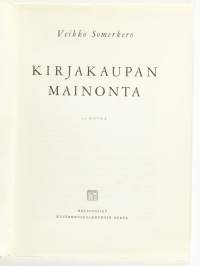 Kirjakaupan mainonta