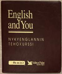 English and You - Nykyenglannin tehokurssi - C-kasetit ja oppikirjat