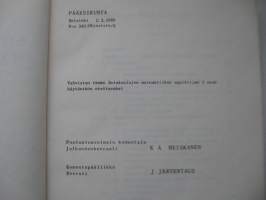 Sotakoulujen matematiikan oppikirja I osa 1958