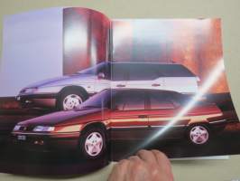 Citroën XM 1995 -myyntiesite / sales brochure