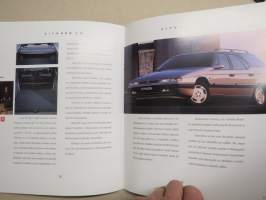 Citroën XM 1995 -myyntiesite / sales brochure