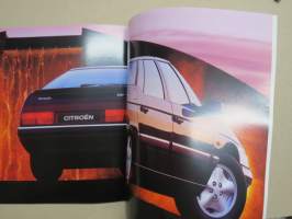 Citroën XM 1995 -myyntiesite / sales brochure