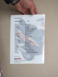 Kymco mopot, skootterit, moottoripyörät mallisto -myyntiesite / sales brochure