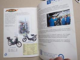 Peugeot 1999 Scooters - skootterit mallisto -myyntiesite / sales brochure