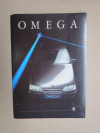 Opel Omega 1987 -myyntiesite / kansio / sales brochures