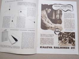 Hopeapeili 1944 nr 2, Kaleva Salminen Oy, Tämän hetken opskelijatyttö, Miltä maailma näyttää alppikiipeilijästä?, Suomalaisen mallimyyjän tarina, Puhelin soi, ym.