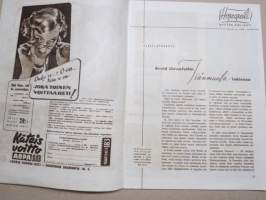 Hopeapeili 1944 nr 2, Kaleva Salminen Oy, Tämän hetken opskelijatyttö, Miltä maailma näyttää alppikiipeilijästä?, Suomalaisen mallimyyjän tarina, Puhelin soi, ym.