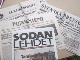 Englannin rikos 1940 - Sodan lehdet dokumentti 10 -juliste + lehti / lehdet, uustuotantoa / poster, reprint