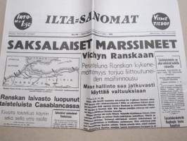 Auttakaa Libyaa 1942 - Sodan lehdet dokumentti 30 -juliste + lehti / lehdet, uustuotantoa / poster, reprint