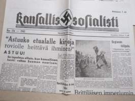 Natsiupseerin monokkeli 1942 - Sodan lehdet dokumentti 29 -juliste + lehti / lehdet, uustuotantoa / poster, reprint