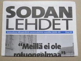 Natsiupseerin monokkeli 1942 - Sodan lehdet dokumentti 29 -juliste + lehti / lehdet, uustuotantoa / poster, reprint