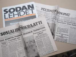 Varjoja Kannaksella 1944 - Sodan lehdet dokumentti 36 -juliste + lehti / lehdet, uustuotantoa / poster, reprint