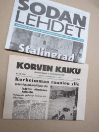 Voittoisa neuvostoarmeija 1943 - Sodan lehdet dokumentti 31 -juliste + lehti / lehdet, uustuotantoa / poster, reprint