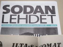 Nürnbergin oikeussalissa 1946 - Sodan lehdet dokumentti 51 -juliste + lehti / lehdet, uustuotantoa / poster, reprint