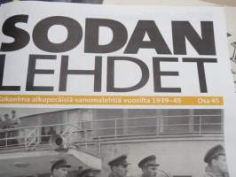 Pelokas sotilas lumessa 1944 - Sodan lehdet dokumentti 45 -juliste + lehti / lehdet, uustuotantoa / poster, reprint