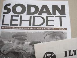 itsekkyys johtaa tuomioon 1944 - Sodan lehdet dokumentti 43 -juliste + lehti / lehdet, uustuotantoa / poster, reprint