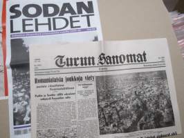 Ranskalainen propaganda 1944 - Sodan lehdet dokumentti 42 -juliste + lehti / lehdet, uustuotantoa / poster, reprint