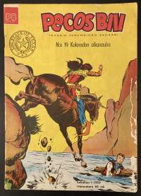 Pecos Bill - Lokakuu I 1959 N:o 19 - Koloradon olkanauha