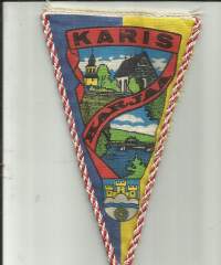 Karis - matkailuviiri  viiri n 10x15 cm