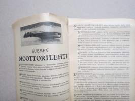 Werner Söderström Osakeyhtiön Aikakauslehdet vuodelle 1924 -myyntiesite / brochure