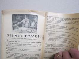 Werner Söderström Osakeyhtiön Aikakauslehdet vuodelle 1924 -myyntiesite / brochure