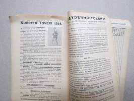 Werner Söderström Osakeyhtiön Aikakauslehdet vuodelle 1924 -myyntiesite / brochure