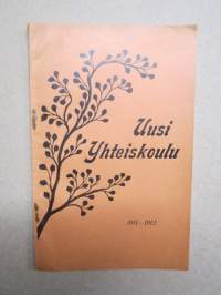 Helsingin Uusi Yhteiskoulu 1911-12, kertomus, oppilasluetteloissa mm. Jorma &amp; Kirsti Gallén-Kallela, Raoul af Hällström