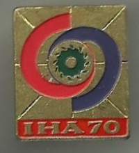 IHA 70 (Internationale Werkzeugmaschinen-Ausstellung) - lukkoneulamerkki, rintamerkki