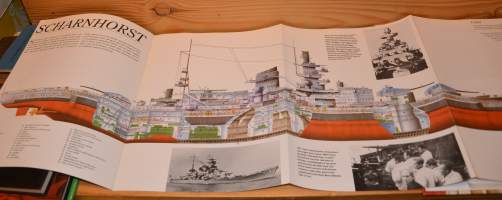 The Gatefold Book of the World&#039;s Great Warships: 36 Superb Pull-out Gatefolds