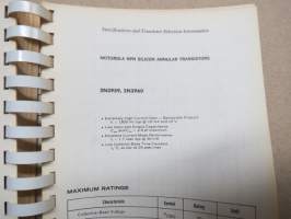 Motorola high-speed switching transistor handbook - transistor theory, worst-case circuit design, applications