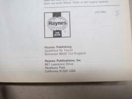 Volvo 240 Series (petrol) 1974 to 1988 1896cc, 2127 cc, 2316 cc - Haynes Owner´s Workshop Manual