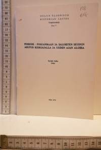 Pohjois-Pohjanmaan ja Saloisten seudun asutus keskiajalla ja uuden ajan alussa