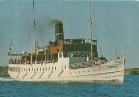 ss Bohuslän - laivakortti, laivapostikortti kulkenut -94  A5 koko