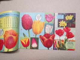 P. Bakker Oy Hillegom Syksy 1961 kukkasipulit, perennat, ruusut, koristepensaat -kuvasto / plants &amp; bulbs catalog