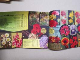 P. Bakker Oy Hillegom Syksy 1961 kukkasipulit, perennat, ruusut, koristepensaat -kuvasto / plants &amp; bulbs catalog