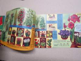 P. Bakker Oy Hillegom Syksy 1962 kukkasipulit, perennat, ruusut, koristepensaat -kuvasto / plants &amp; bulbs catalog