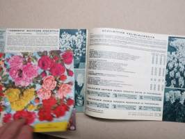 L. Stassen Junior Oy Hillegom Syksy 1958 kukkasipulit, perennat, ruusut, koristepensaat -kuvasto / plants &amp; bulbs catalog