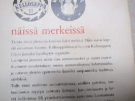 Kultaa - Hopeaa - Kelloja - Koruja - Hopeakeskus Oy / Kupittaan Kulta Oy / Valiokellot S. Korhonen / Westerback Oy -myyntiesite / tuoteluettelo
