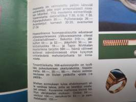 Kultaa - Hopeaa - Kelloja - Koruja - Hopeakeskus Oy / Kupittaan Kulta Oy / Valiokellot S. Korhonen / Westerback Oy -myyntiesite / tuoteluettelo