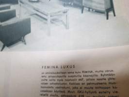 Isku 1962 nr 3 -Isku kalusteita -mainoslehti