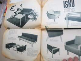 Isku 1962 nr 3 -Isku kalusteita -mainoslehti