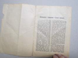 Ehdotuksia Rautatiestä Riihimäki-Somero-Marttila-Turku v. 1907 -suggestions to a railway line