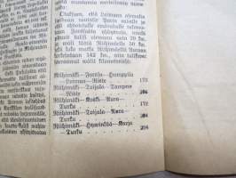 Ehdotuksia Rautatiestä Riihimäki-Somero-Marttila-Turku v. 1907 -suggestions to a railway line