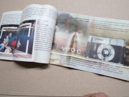 Voigtländer Vito kamera Vito C, CD, CL, CLR -myyntiesite / sales brochure